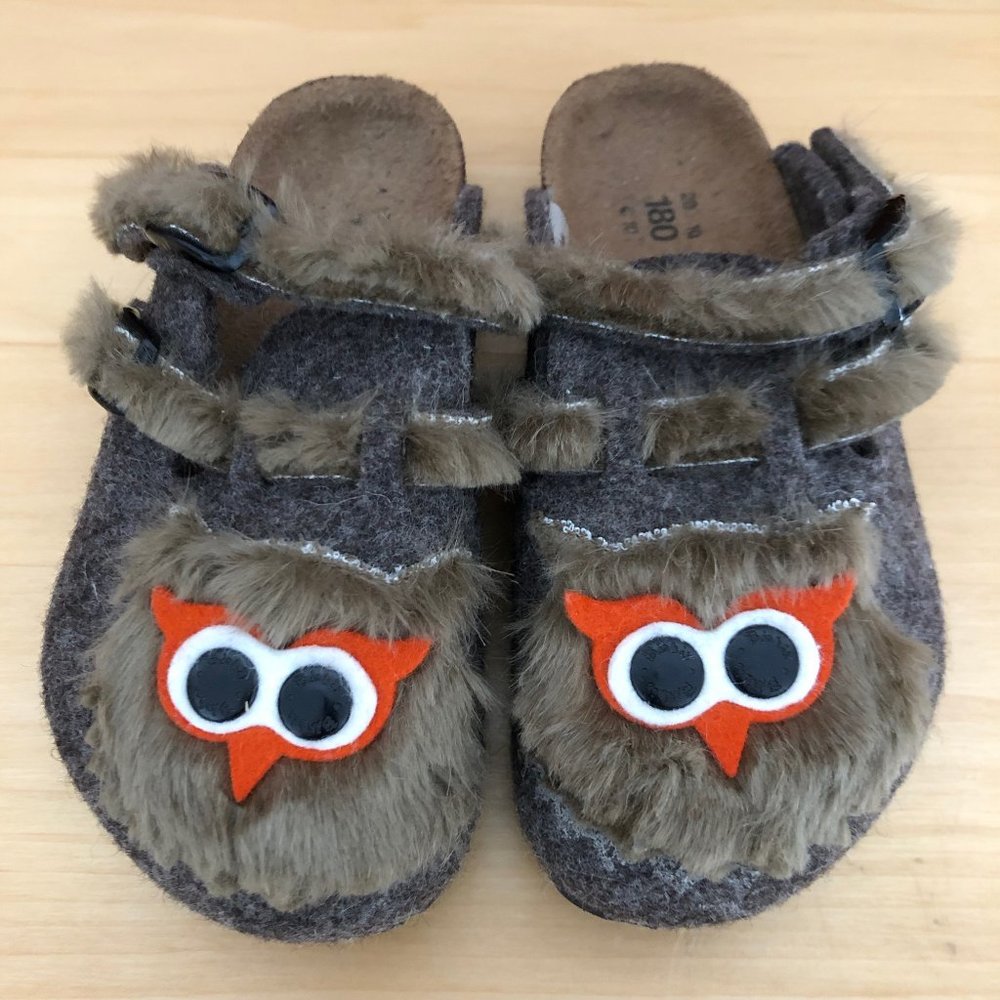 Birkenstock wool owl clogs - Childs' 10 US